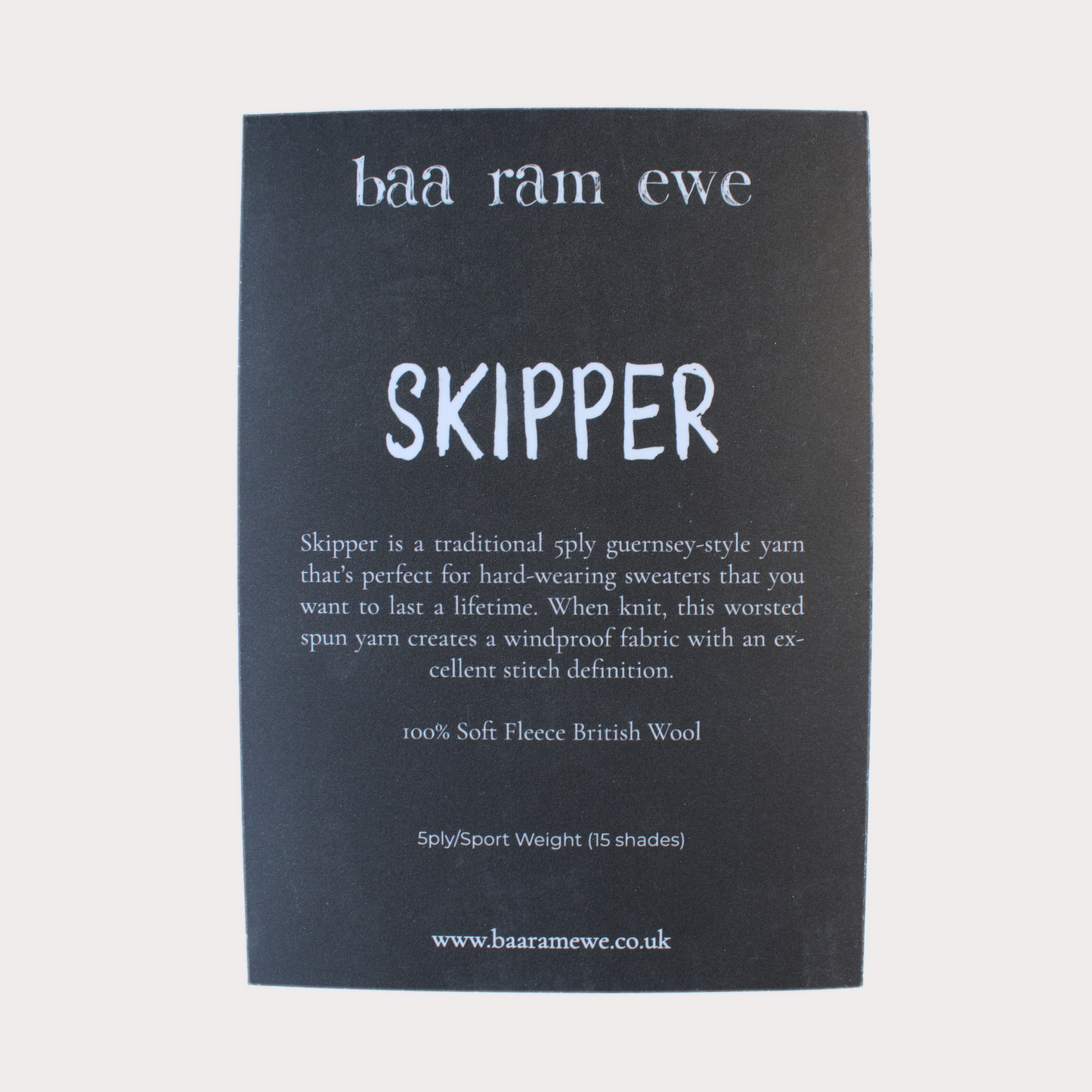 POS- Baa Ram Ewe Skipper Strut Card