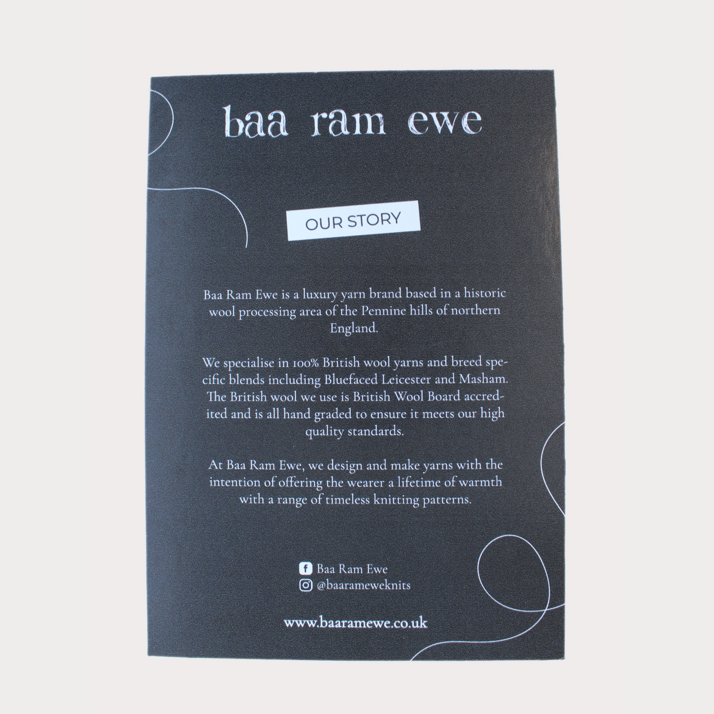 POS- Baa Ram Ewe Our Story Strut Card