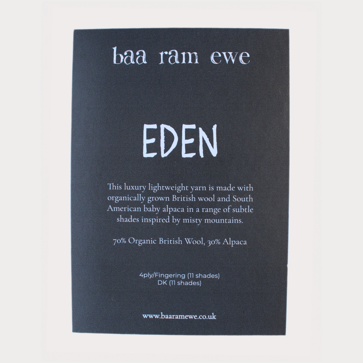 Shop POS- Baa Ram Ewe Eden Strut Card