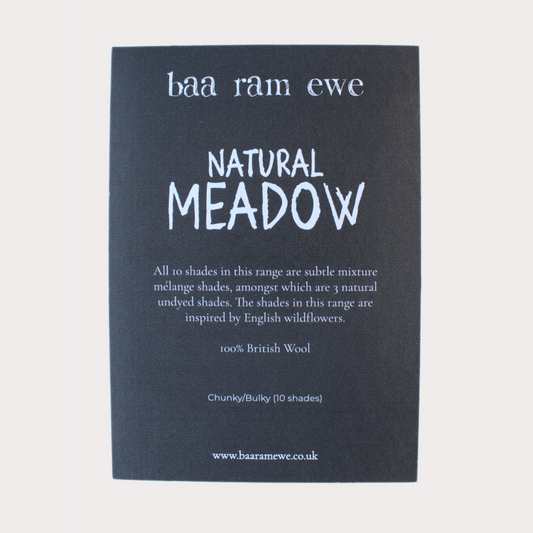Shop POS- Baa Ram Ewe Natural Meadow Strut Card