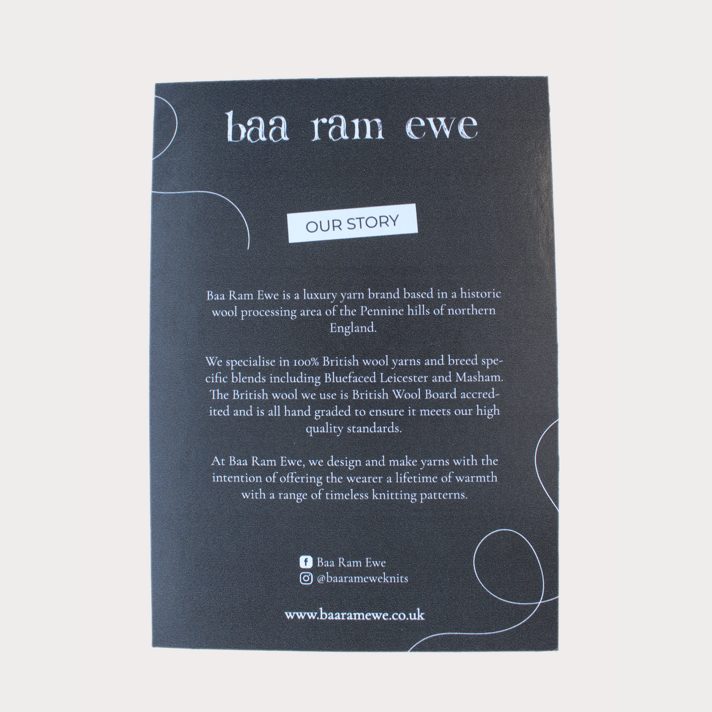Shop POS- Baa Ram Ewe Our Story Strut Card
