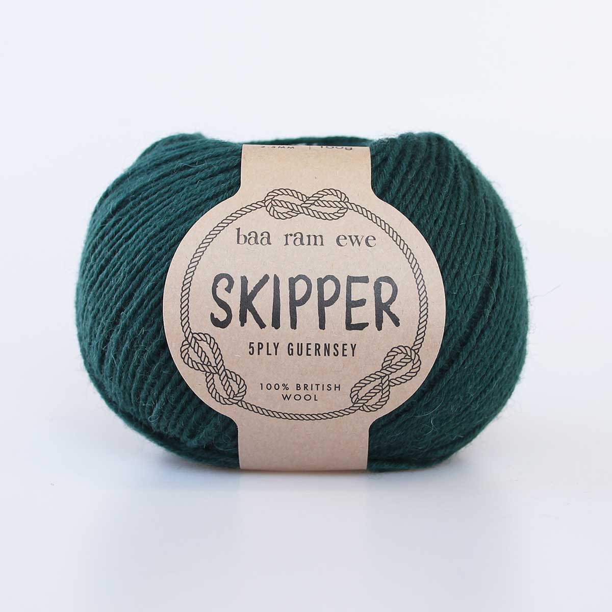 Skipper 5ply Guernsey: 100% British Hand Knitting Wool 100g Ball