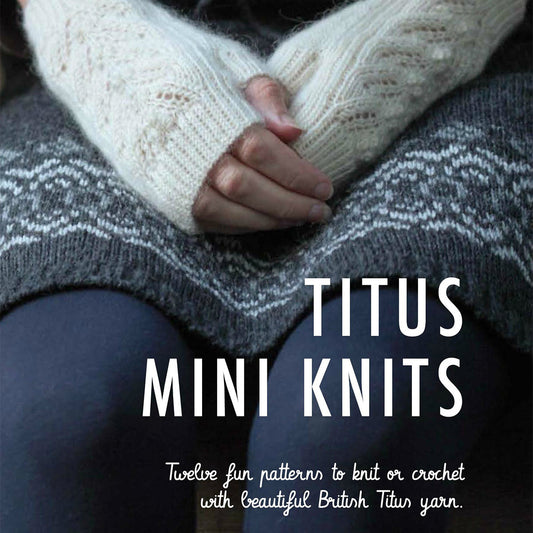 Titus Mini Knits Pattern Knitting Book Pack Of 5