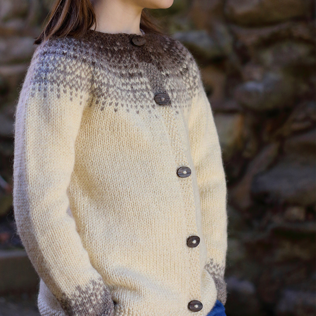The Dovestone Natural Aran Collection Knitting Book