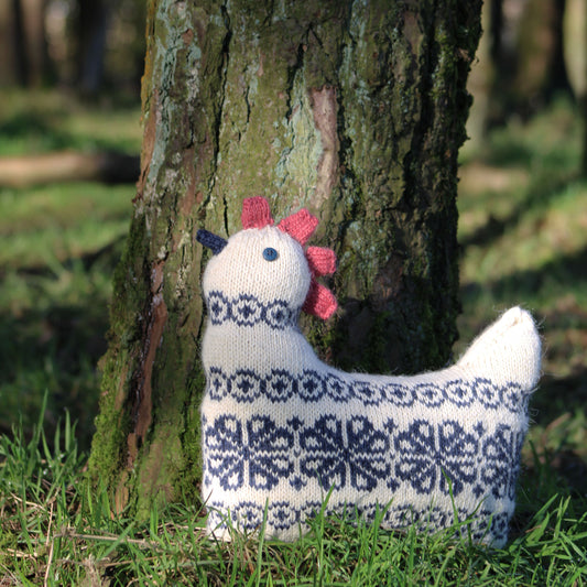 Fancy Hen Pattern Pack of 5