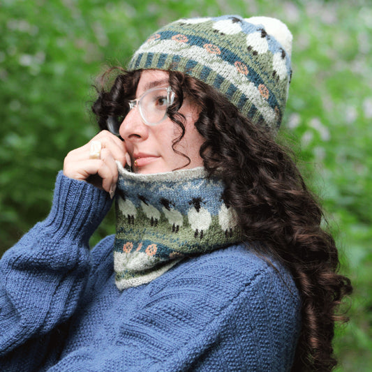 Lonk Hat and Snood Pattern Pack of 5
