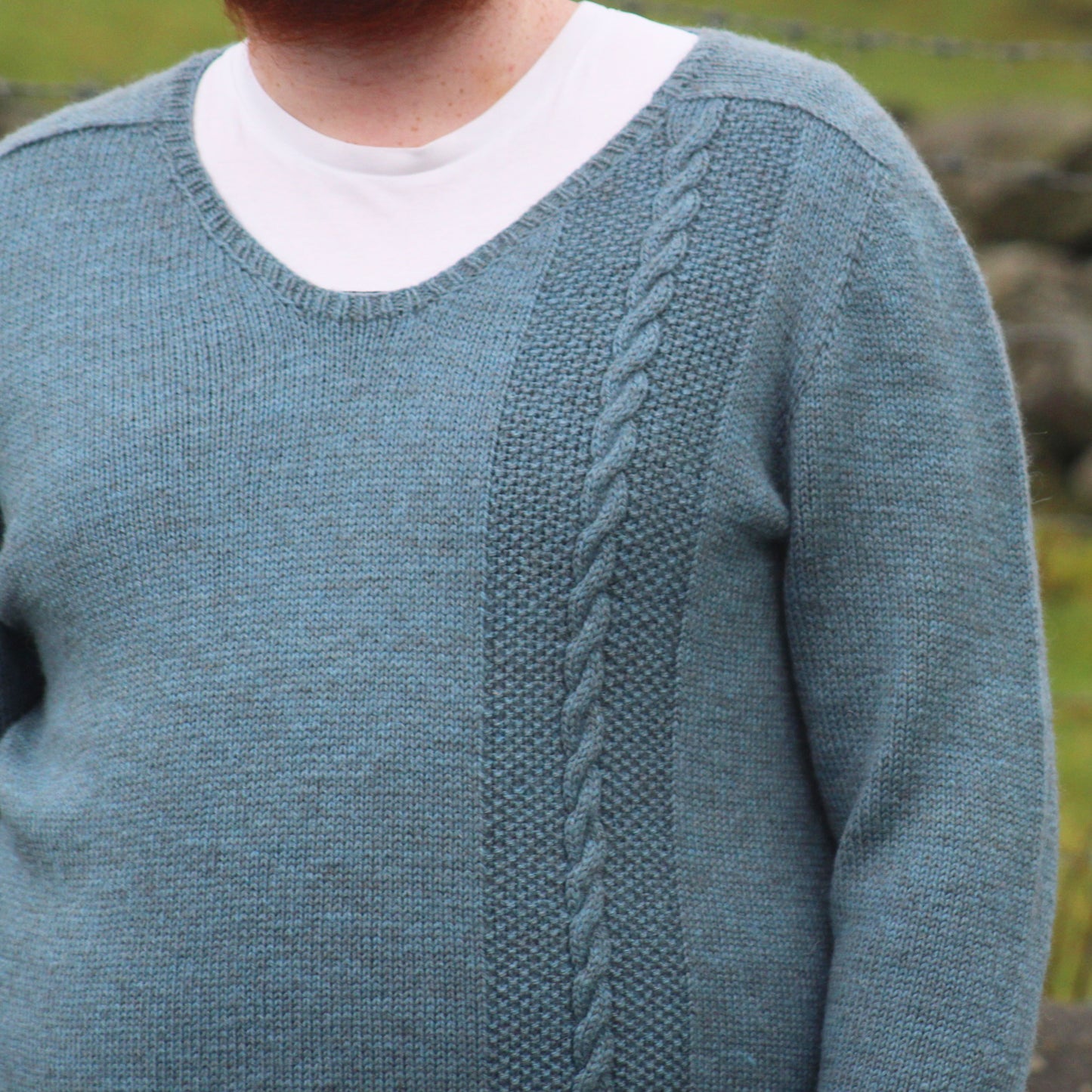 Woodnote DK: 34% Bluefaced Leicester, 33% Masham, 33% Merino Hand Knitting Wool 100g Hank