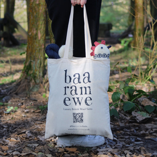Baa Ram Ewe Tote Bag