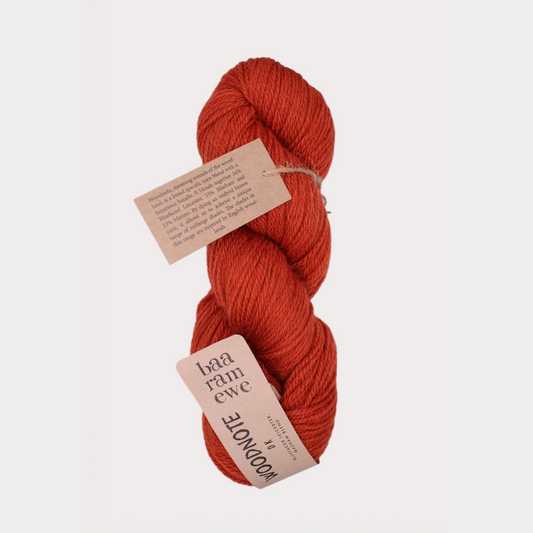 Woodnote DK Pack Of 5: 34% Bluefaced Leicester, 33% Masham, 33% Merino Hand Knitting Wool 100g Hank