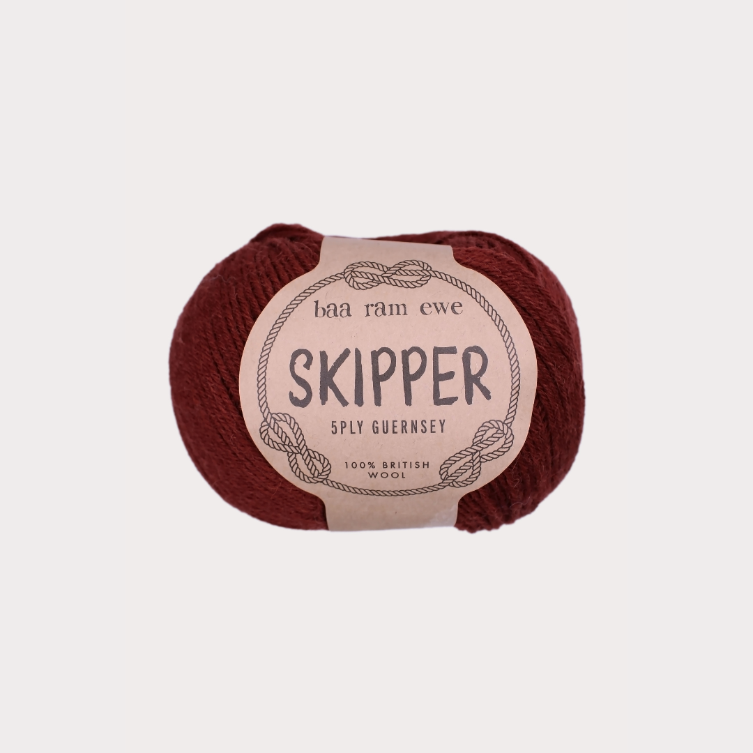 Skipper 5ply Guernsey Pack Of 5: 100% British Hand Knitting Wool 100g Ball
