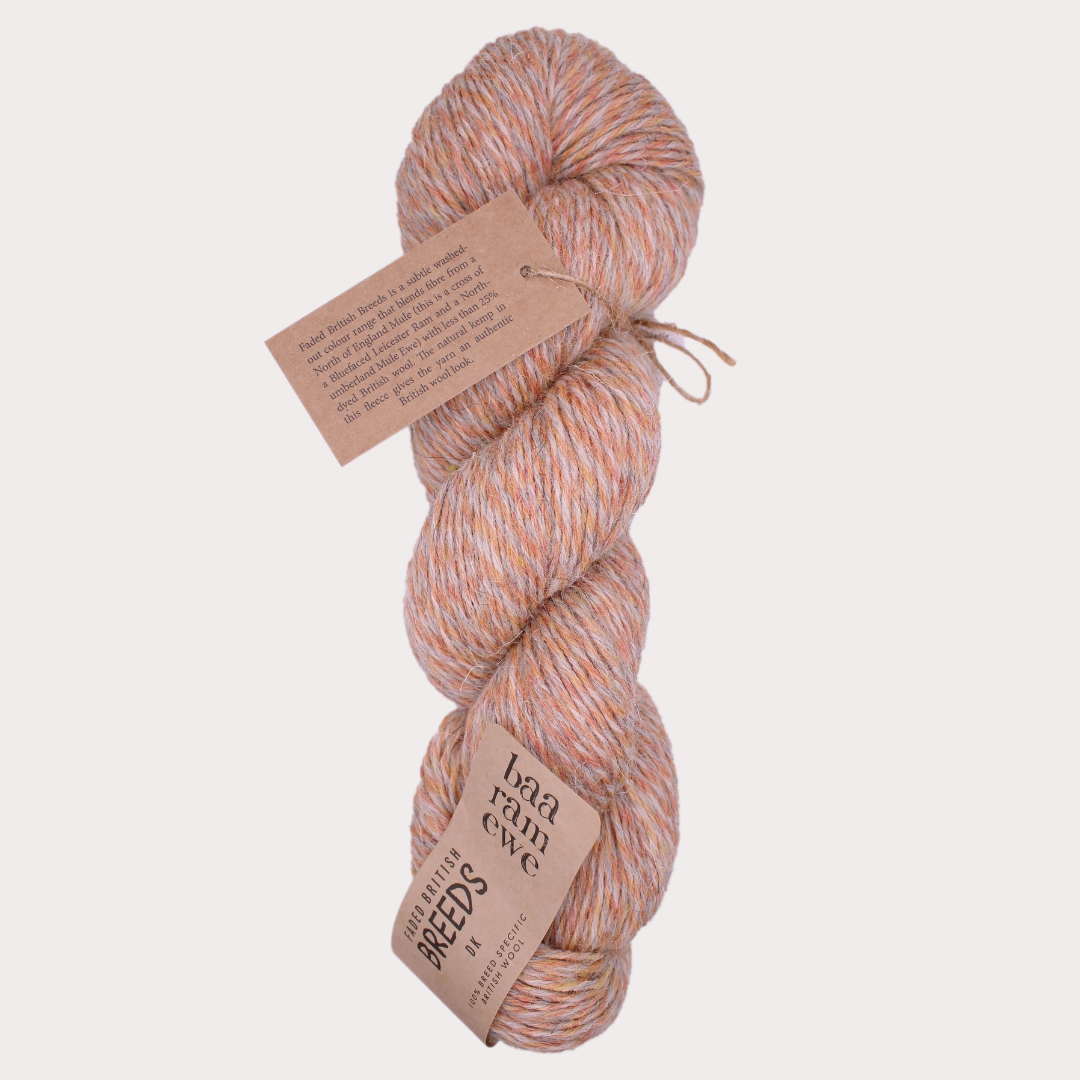 British Breeds Pack of 5: 100% British Hand Knitting Wool 100g Hank