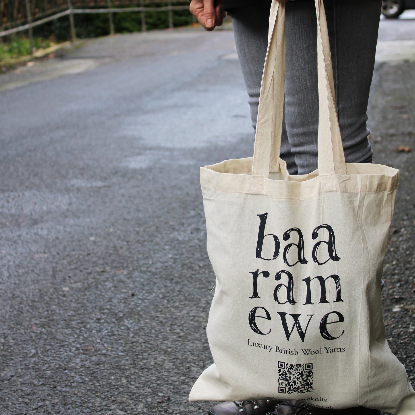 Baa Ram Ewe Tote Bag