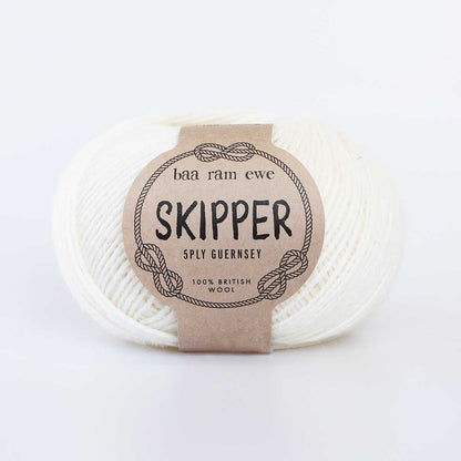 Skipper 5ply Guernsey: 100% British Hand Knitting Wool 100g Ball