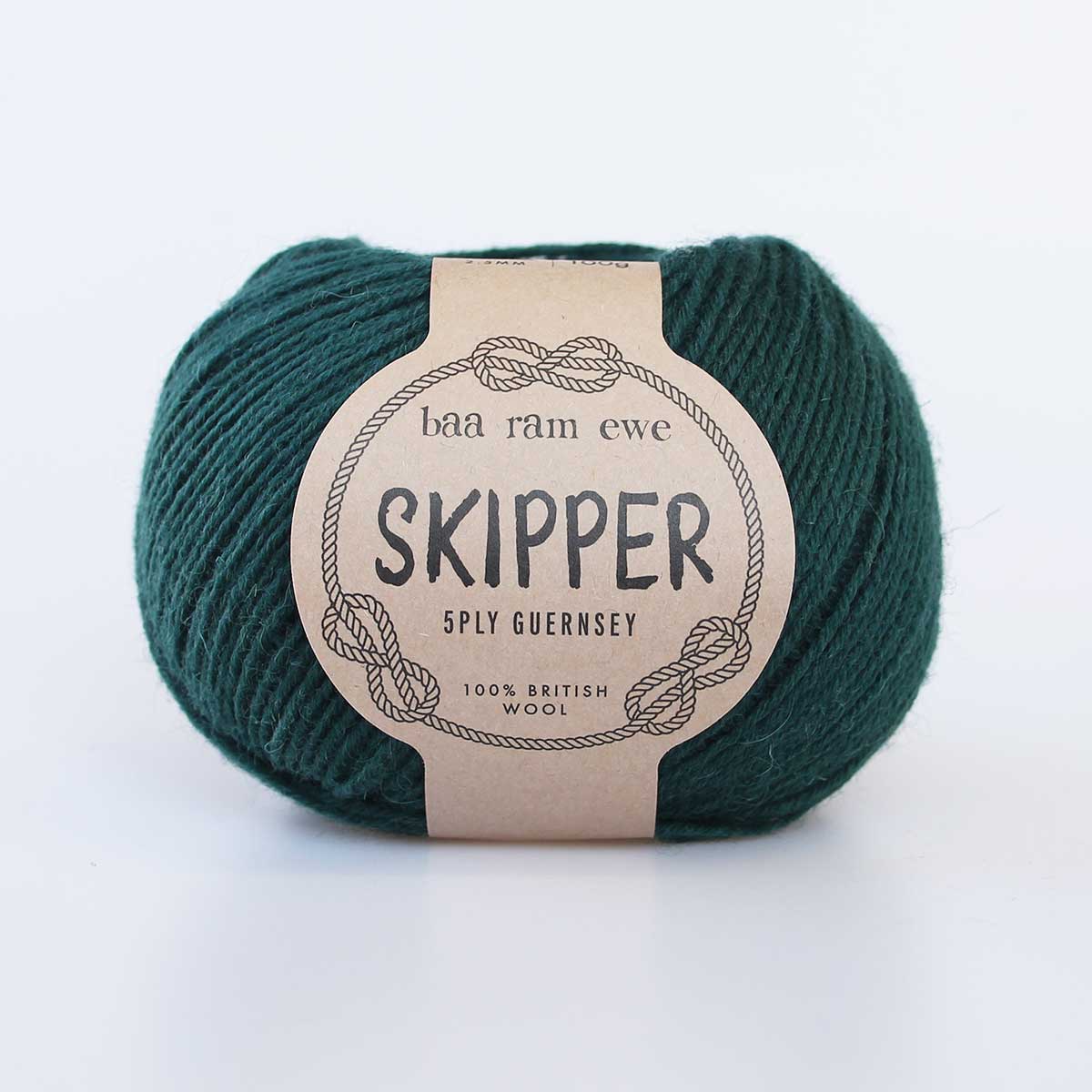 Skipper 5ply Guernsey Pack Of 5: 100% British Hand Knitting Wool 100g Ball