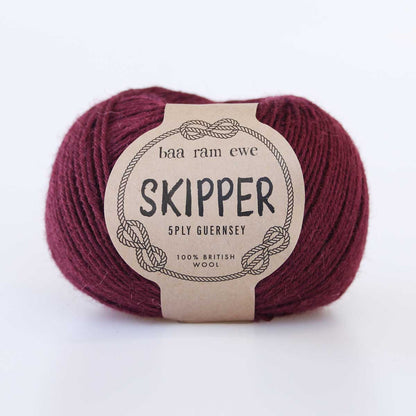 Skipper 5ply Guernsey: 100% British Hand Knitting Wool 100g Ball