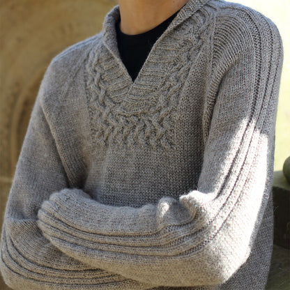 The Dovestone Natural Aran Collection Knitting Book