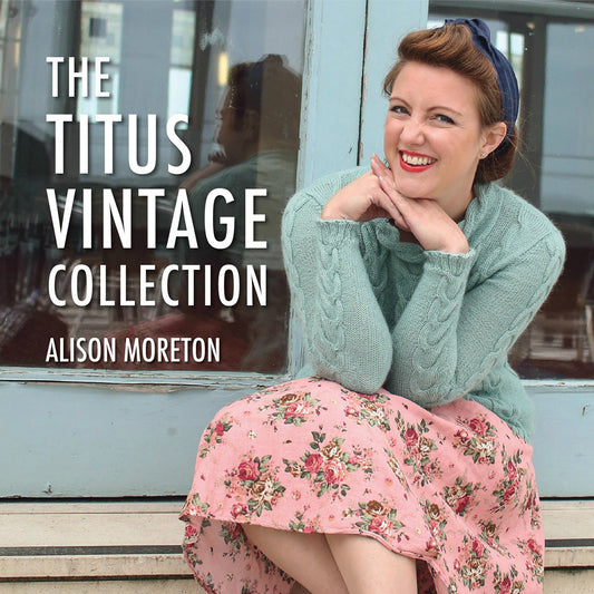 The Titus Vintage Collection Knitting Book Pack Of 5