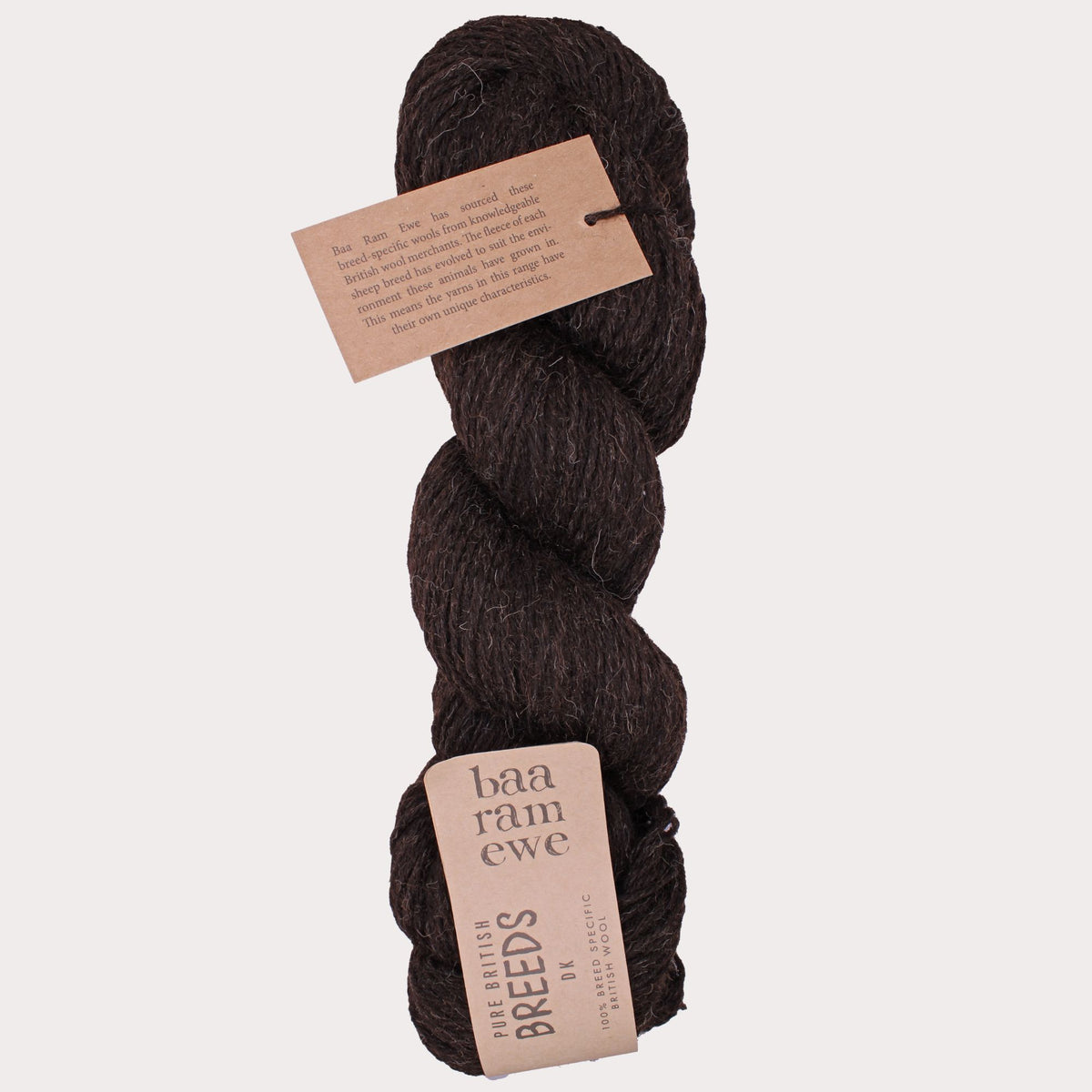 British Breeds Pack of 5: 100% British Hand Knitting Wool 100g Hank