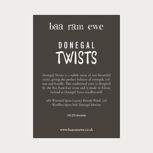 Shop POS- Baa Ram Ewe Donegal Twists Strut Card