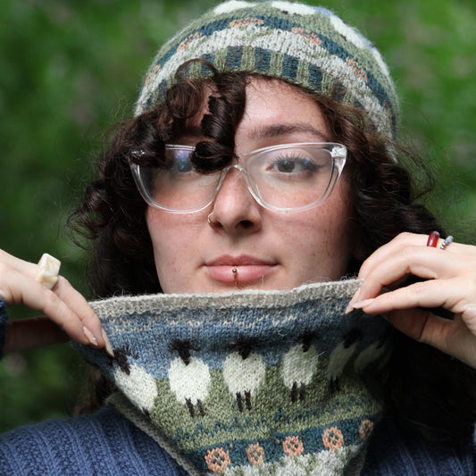 Lonk Hat and Snood Pattern Pack of 5