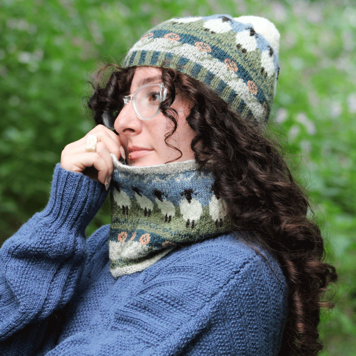 Lonk Hat and Snood Pattern