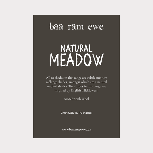 Shop POS- Baa Ram Ewe Natural Meadow Strut Card