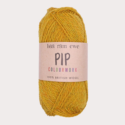 Pip Colourwork 4ply Pack Of 10: 100% British Hand Knitting Wool 25g Ball