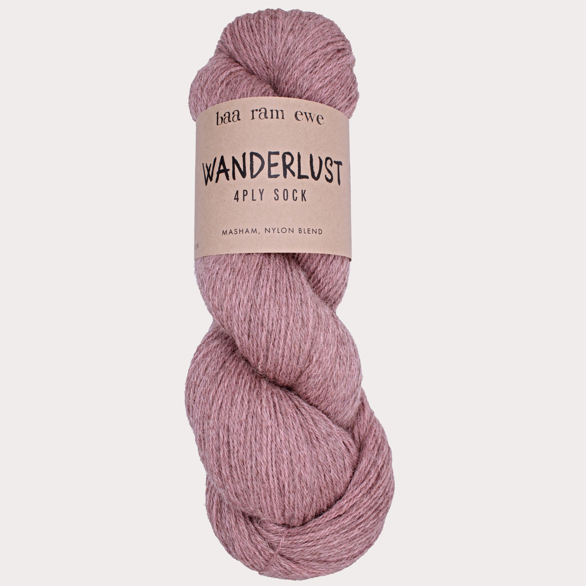 Wanderlust Pack of 5: 4ply 80% Masham 20% Nylon 100g Hank