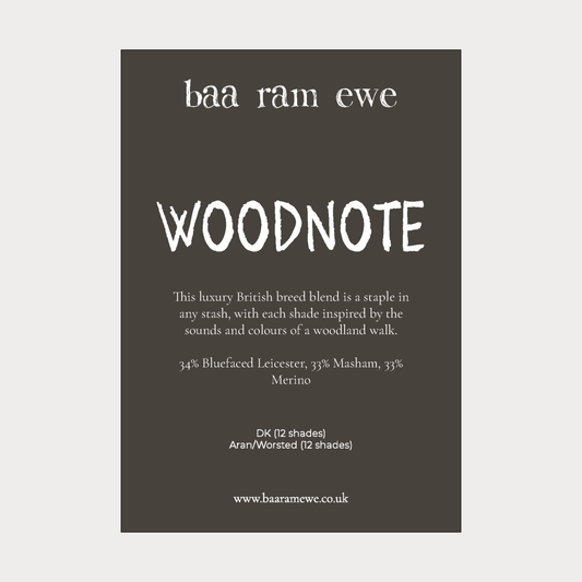 Shop POS- Baa Ram Ewe Woodnote Strut Card