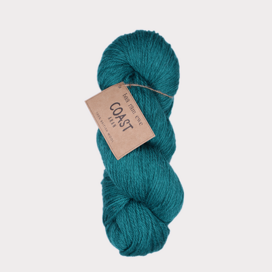Coast Aran Pack of 5: 100% British Hand Knitting Wool 200g Hank