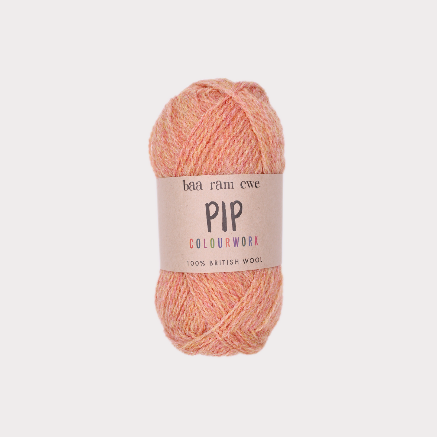 Pip Colourwork 4ply: 100% British Hand Knitting Wool 25g Ball